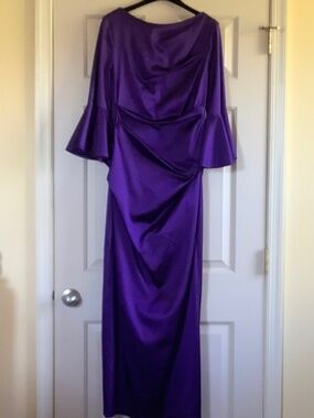 Talbot Runhof Tonya Gown Wisteria SZ 10